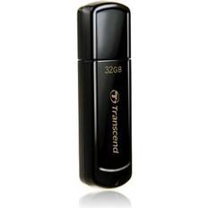 Schede di Memoria & Chiavette USB Transcend JetFlash 350 32GB USB 2.0 Flash Drive