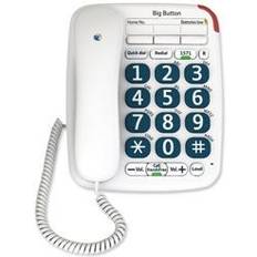Big Button 200 White