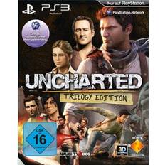 Jeux PlayStation 3 Uncharted Trilogy Edition (Uncharted: Drake's Schicksal Uncharted 2: Among Thieves Uncharted 3: Drake's Deception)