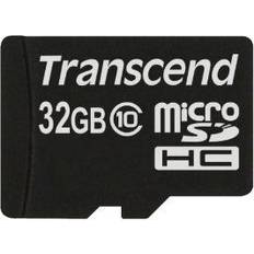 Tarjetas de Memoria & Memorias USB Transcend Micro SDHC Class 10 32GB