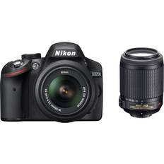 Nikon D3200 18-55mm VR 55-200mm DX Zoom