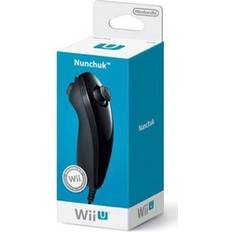 Nintendo Wii U Peliohjaimet Nintendo Nunchuck Black Controller Wii U