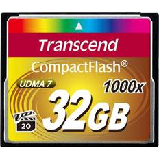 32 GB - Compact Flash Geheugenkaarten Transcend Compact Flash 1000x 32GB