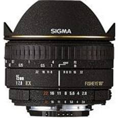 SIGMA Ex F-2.8 15 Dg Para Nikon-afd Diagonal-fisheye