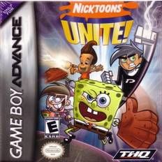 Actie GameBoy Advance-spellen Nicktoons Unite! (GBA)