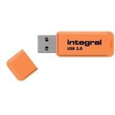 Integral 32 Go Clés USB Integral Clé USB 3,0 32GB Neon Orange