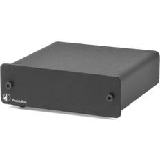 Pro-Ject Amplificatori e Ricevitori Pro-Ject Phono Box Black Preamplificatore Giradischi