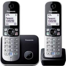 2 Pöytäpuhelimet Panasonic KX-TG6812 Twin