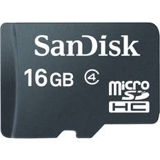 Luokka 4 Muistikortit SanDisk 16GB MicroSDHC Class 4