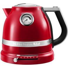 KitchenAid Bollitori KitchenAid Bollitore Elettrico A Temperatura Regolabile 1.5 L - Artisan Rosso Mela Metallizzato