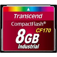 Transcend Industrial carte mémoire flash 8 Go CompactFlash