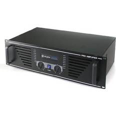 Amplificateurs et Récepteurs Skytec SKY-600B Amplificateur professionnel, 2x 600 Watts Noir, Rack 19“ Noir