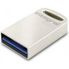 Integral 16 Go Clés USB Integral Clé USB Fusion 16 Go Argent USB 3.2