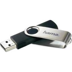 Tarjetas de Memoria & Memorias USB Hama Flash Pen USB 2.0 pulgadas pulgadasRotar pulgadas pulgadas, 128 GB