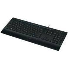 Logitech Clavier Filaire USB Nordic Noir