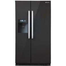 Ice & Water Dispenser Fridge Freezers Hotpoint SXBD925 Black