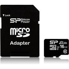 Silicon Power Cartes mémoire Silicon Power Carte SD 16 Go MicroSD