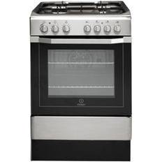 Indesit 60cm Gas Cookers Indesit I6G52X Stainless Steel