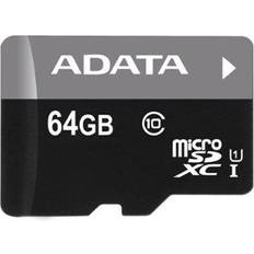 Adata Memory Cards Adata Premier MicroSDXC UHS-I U1 30/10MB/s 64GB +SD Adapter