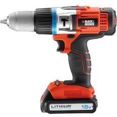 Black & Decker Borrmaskiner & Skruvdragare Black & Decker EGBHP188BK-QW (2x1.5Ah)