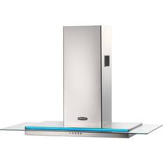 Rangemaster cooker hood 90cm stainless steel Rangemaster Toledo 90SS 90cm, Stainless Steel, Blue