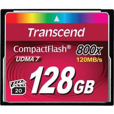 Transcend Carte Compact-Flash Premium 800x 128 GB