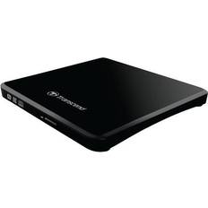 CD 24x Unità Ottiche Transcend 8X DVD Slim Type USB 2.0 Nero