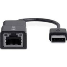 Belkin F4U047BT, USB 2.0, RJ-45, Maschio femmina, Nero