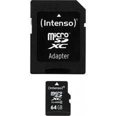 64 GB Schede di Memoria & Chiavette USB Intenso 64Gb MicroSDHC