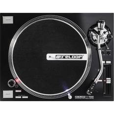 Reloop RP-7000 Direct Drive High Torque Turntable, High Gloss Black