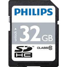 Tarjetas de Memoria & Memorias USB Philips Tarjeta SDHC Clase 10 32GB