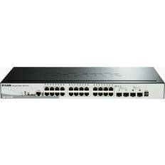 D-Link Ethernet Gigabit Interruttori D-Link DGS-1510-28P 24 Porte SFP 2 Porte SFP+