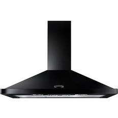 Rangemaster Extractor Fans Rangemaster LEIHDC100BC 100cm, Black, Chrome