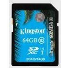 64 GB - SDHC Geheugenkaarten Kingston SDHX Ultimate 64GB Class 10 U1