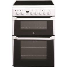 Indesit 60cm Ceramic Cookers Indesit ID60C2W S White