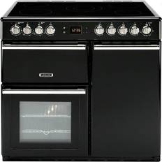 90cm Ceramic Cookers Leisure CMCE96K Black