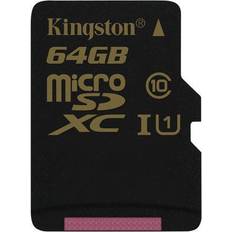 Memory Cards & USB Flash Drives Kingston MicroSDXC UHS-I U1 64GB