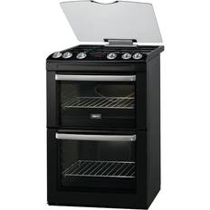 60cm - Gas Ovens Cookers Zanussi ZCG664GNC Black