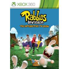 Action Xbox 360 spil Rabbids Invasion: The Interactive TV Show (Xbox 360)