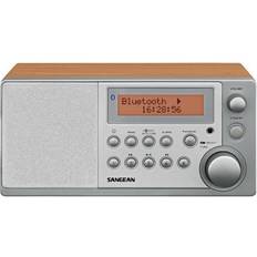 DAB+ Radios Sangean DDR3-1BT Reloj Digital Nuez Radio