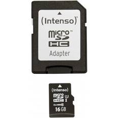 Tarjetas de Memoria & Memorias USB Intenso 16gb Microsdhc Memoria Flash