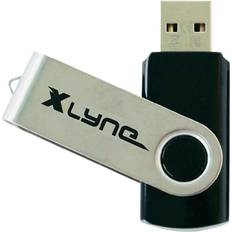 Schede di Memoria & Chiavette USB Xlyne Swing Chiavetta USB 32 GB Nero 177532 USB 2.0