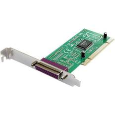 PCI Network Cards & Bluetooth Adapters StarTech 1 Port PCI Parallel Adapter Card (PCI1PECP)