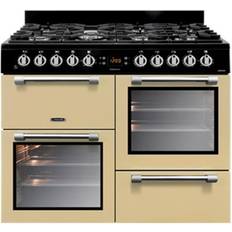 Leisure Cookmaster 100 CK100F232C 100cm Dual Fuel Beige, Black