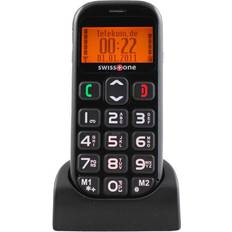 Swisstone Cellulari Swisstone BBM 320C Senior Phone Nero Display 1.77' Bluetooth