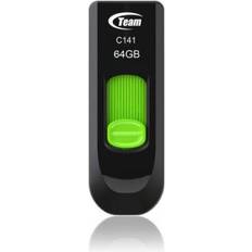 Team group Team Group C141 64gb Usb 2.0 Negro, Verde Unidad Flash Usb Pendrive Memoria Usb