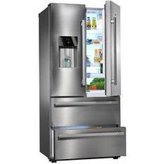 Beko Freestanding Fridge Freezers - Ice & Water Dispenser Beko GNE 60520 DX Stainless Steel