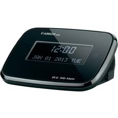 Despertadores Albrecht DR 52 CA, Reloj, Digital, DAB,DAB,FM, Negro, Digital, Externo