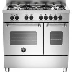 Bertazzoni 90cm Gas Cookers Bertazzoni MAS90 5 MFE D XE Black