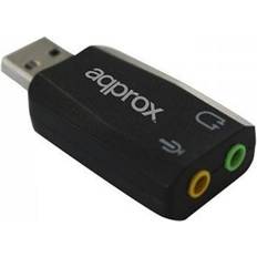 1 pcs Tarjetas de sonido Approx AppUSB51 5.1 Canales USB